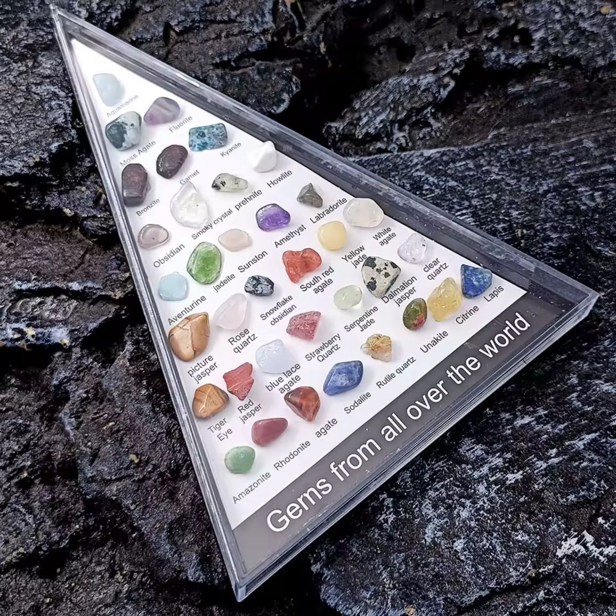 36 Healing Gemstone Collection - Manifest All Life Intentions