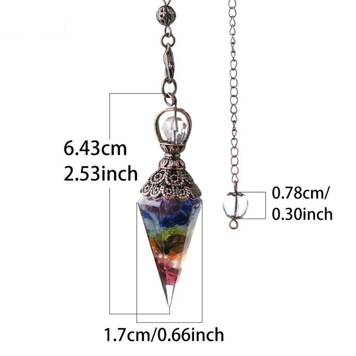 Illuminating Intuition Crystal Pendulum