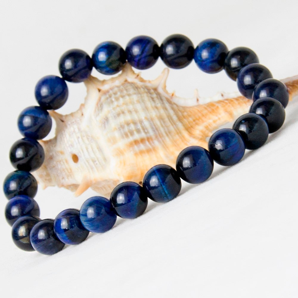 Willpower Blue Tiger Eye Bracelet