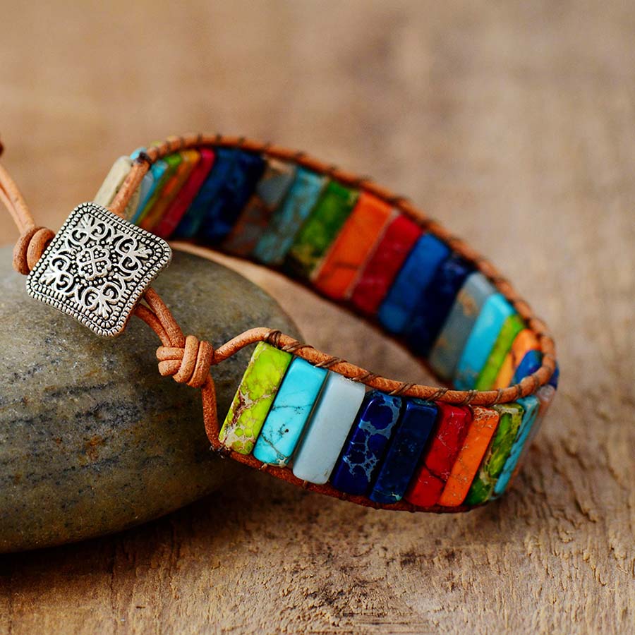 Color Burst Positivity Bracelet