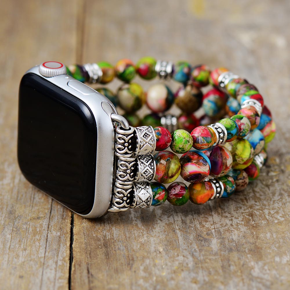 Tranquility Imperial Jasper Apple Watch Band