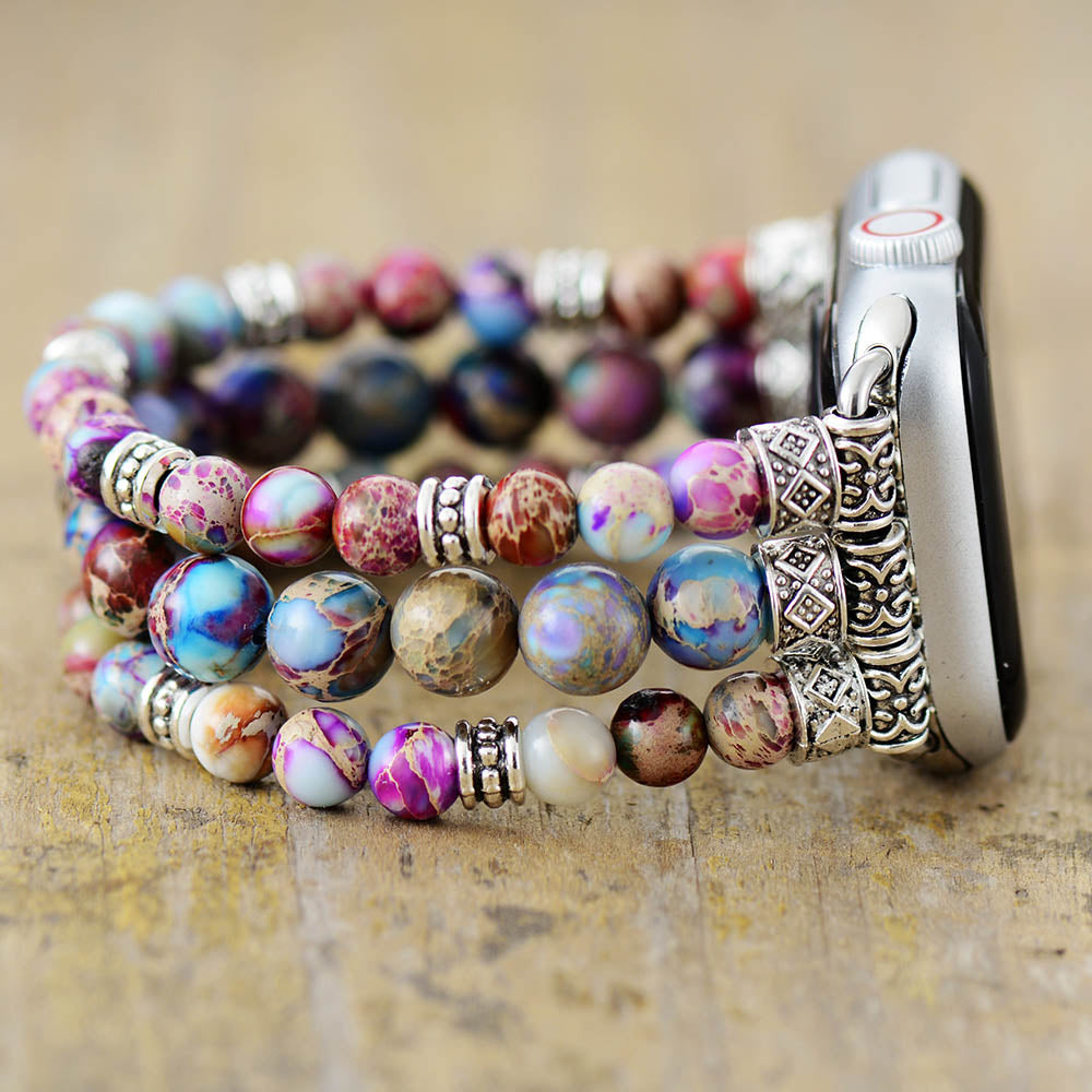 Tranquility Imperial Jasper Apple Watch Band
