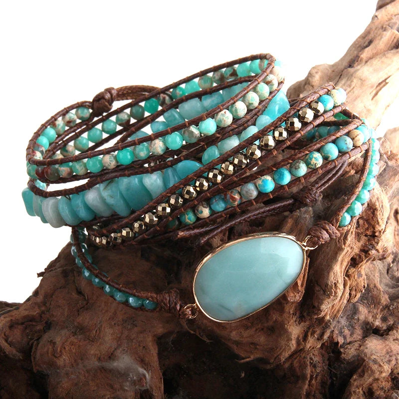 Amazonite Soothing Tension Bracelet