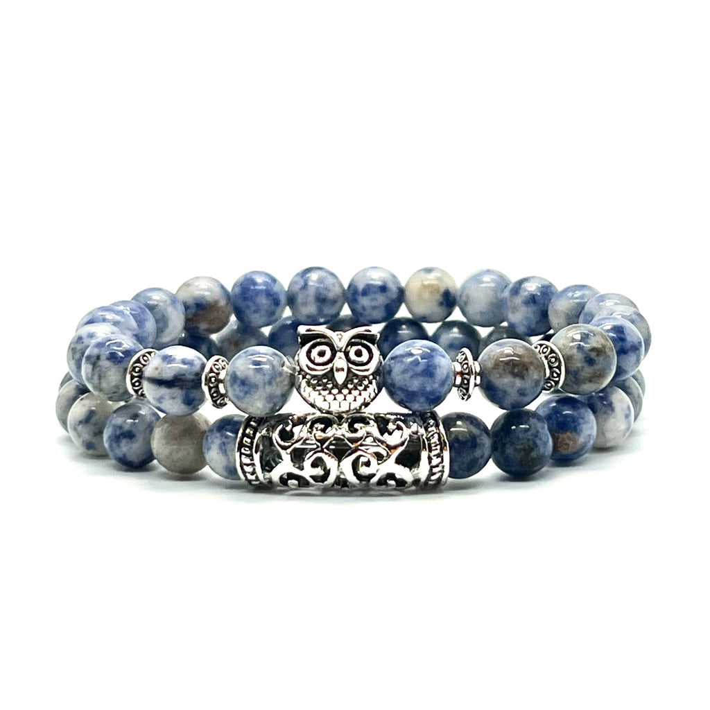 Color Therapy Calm Blue Jasper Bracelet