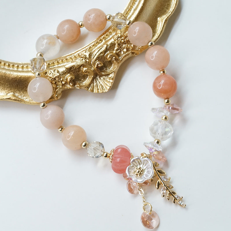 Orange Jade Eternal Beauty Bracelet